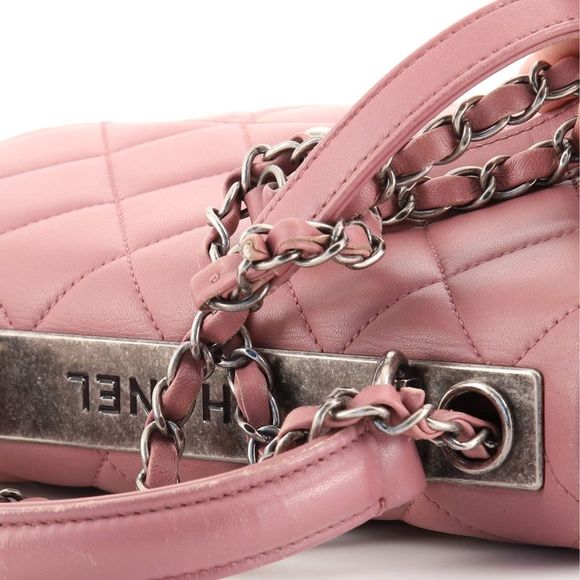 Chanel Trendy CC Top Handle Bag Quilted Lambskin Small Neutral - Picture 7 of 10